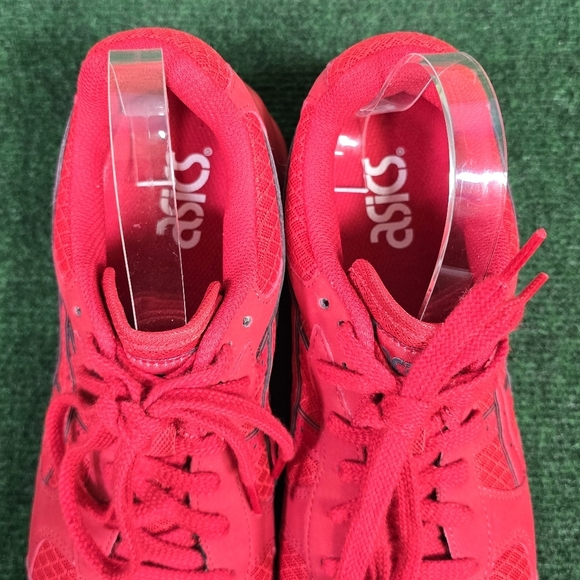 ASICS | Gel Lyte Classic Red On Red Mens Sneakers -Size 8 - Picture 4 of 16